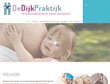 Tablet Screenshot of dedijkpraktijk.nl